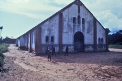 Yambuku Catholic Mission Church, Zaire/D.R. Congo. Ebola virus’s first appearance happened at this mission in 1976. Photo: CDC Archive.